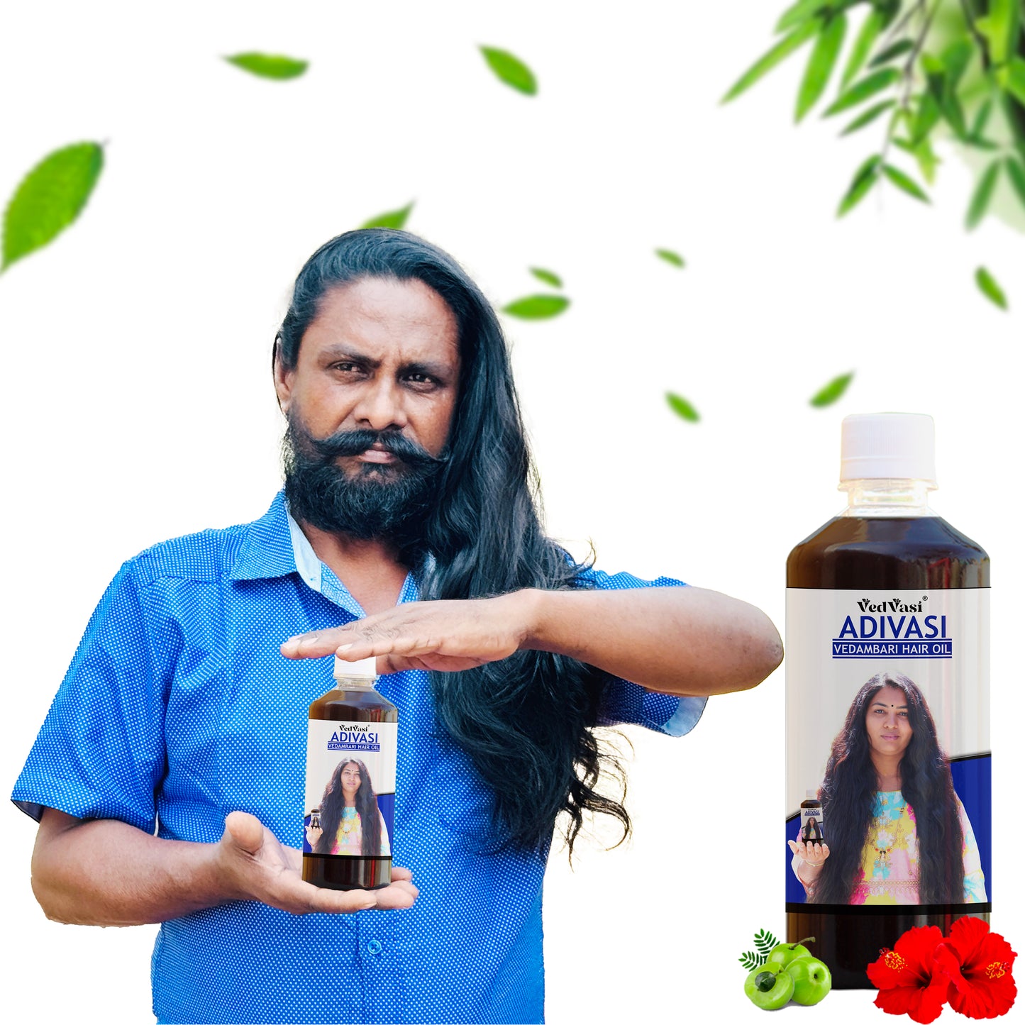 Vedavasi® | Adivasi Vedambari Hair Oil | Get Strong & Long Hair